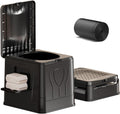 Portable Toilet for Adults - Foldable Outdoor Emergency Potty