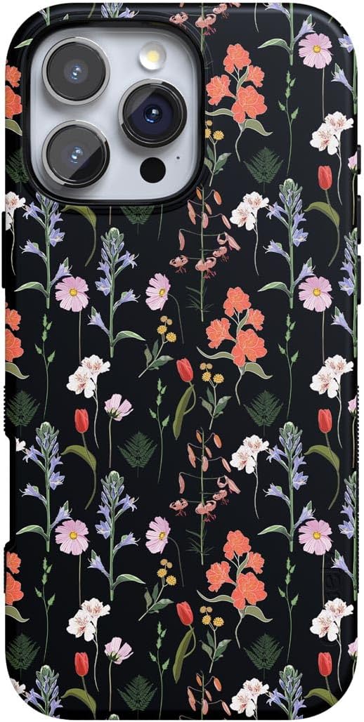 Casely iPhone 16 Pro Case - Bold Floral Design with Protection