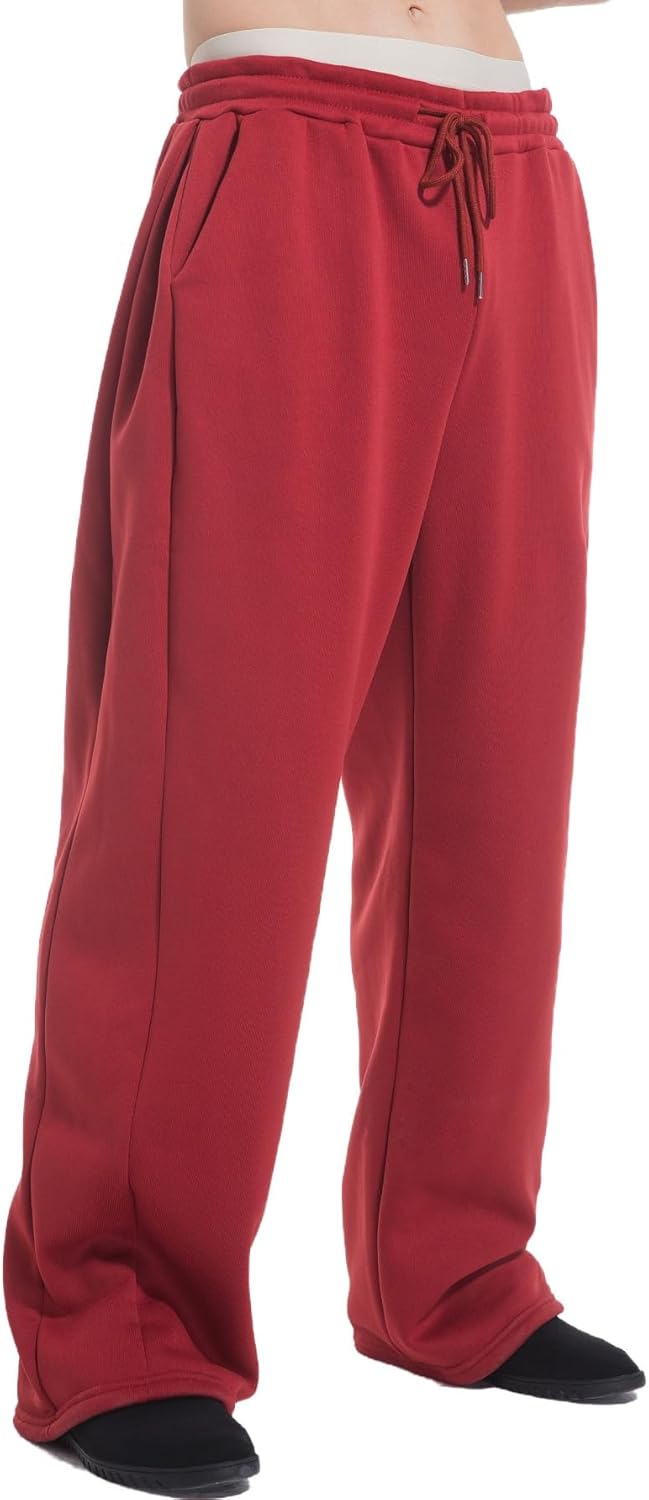 Men's Baggy Sweatpants with Pockets for Comfort and Style