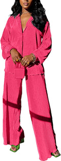 kaimimei Casual 2 Piece Outfit for Women - Chic Linen-Look Set