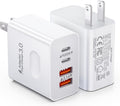 [2-Pack] USB C Wall Charger 40W 4-Port Fast Charging Block - Dual