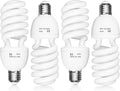 EMART Full Spectrum Light Bulb 4x45W 5500K Spiral CFL - Studio