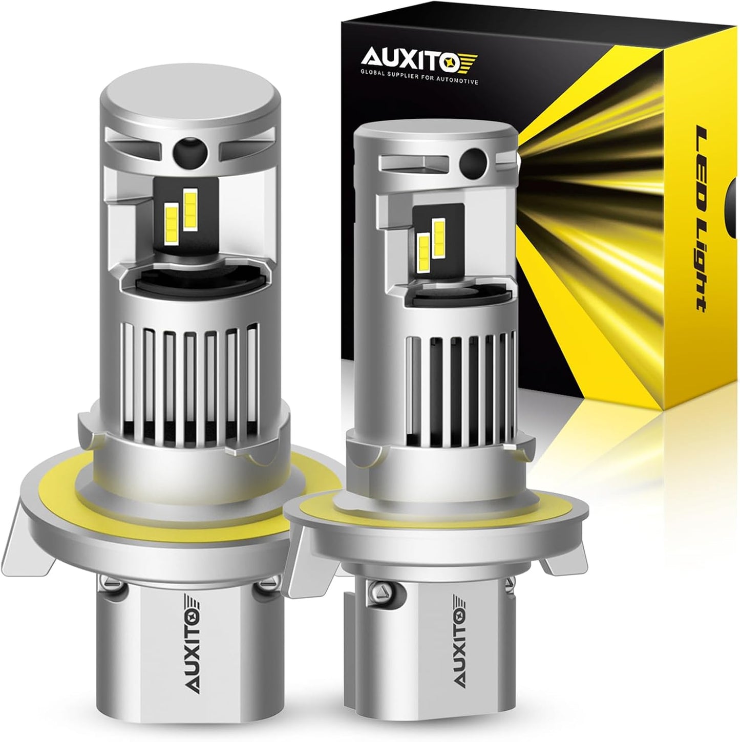 AUXITO H13 LED Bulb 9008 Light Bulbs for Superior Visibility