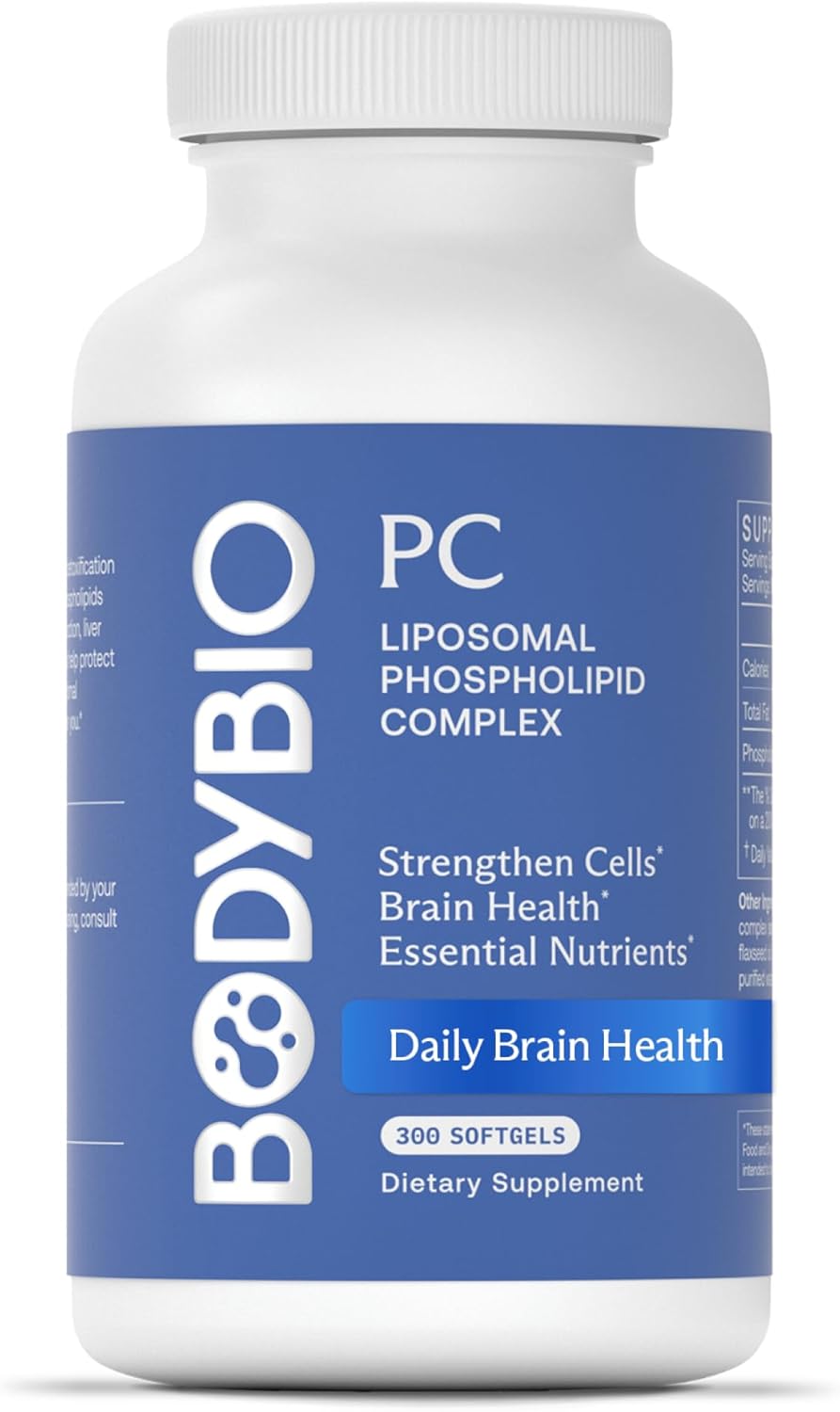 BodyBio PC Phosphatidylcholine for Brain Health and Clarity