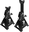 Torin AT43005AB Steel 3 Ton Jack Stands - Stable Double Lock Safety
