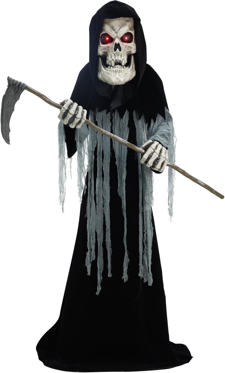 Haunted Hill Farm 8.5-Ft Tall Ginormous Reaper for Halloween