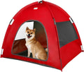 Waterproof Outdoor Pet Tent - Red (Large)