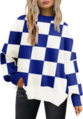 LILLUSORY Women's Oversized Batwing Sweater - Cozy Fall Knit Pullover