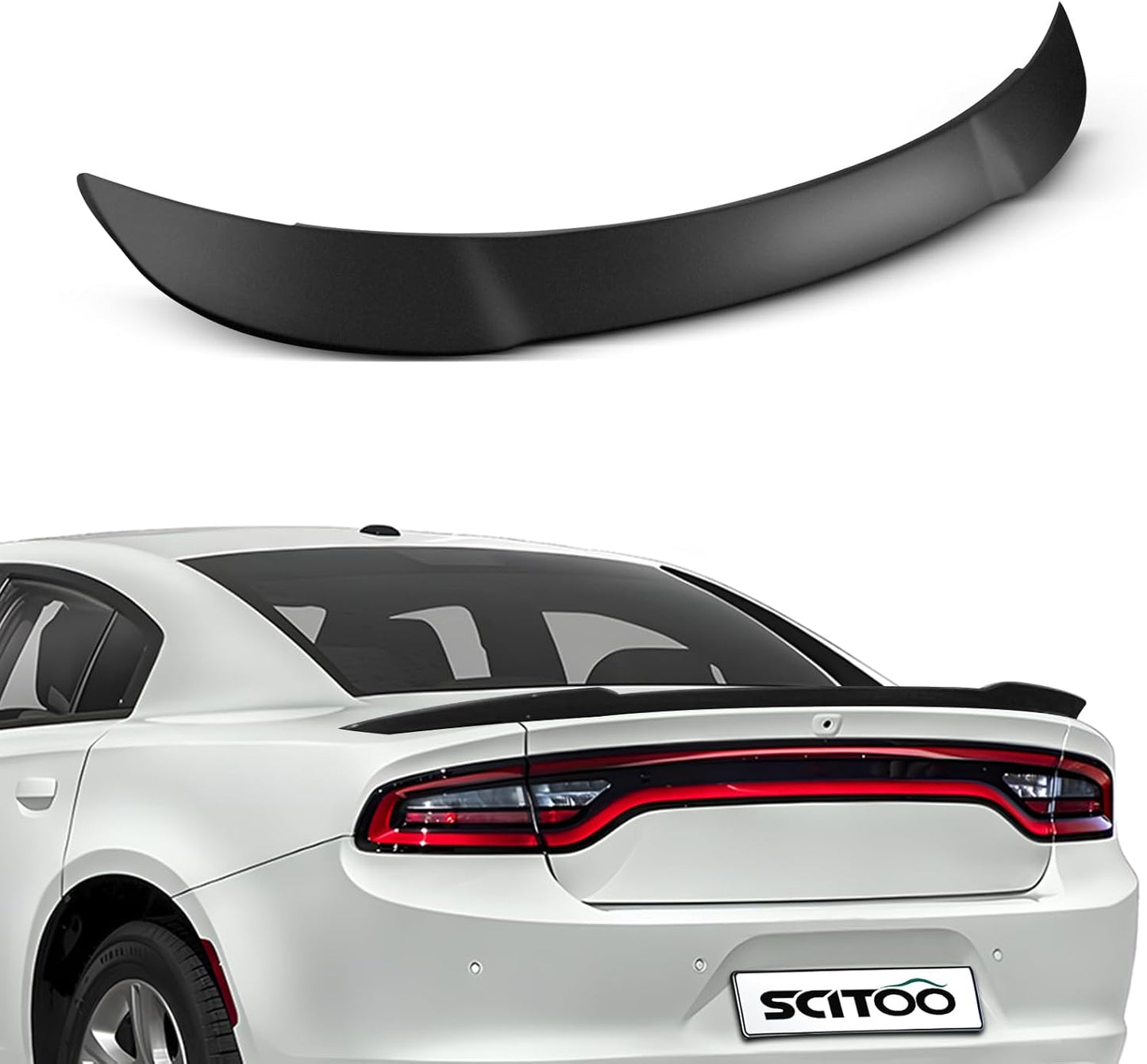 SCITOO Spoiler Wing for 2011-2020 Dodge Charger Sedan Style