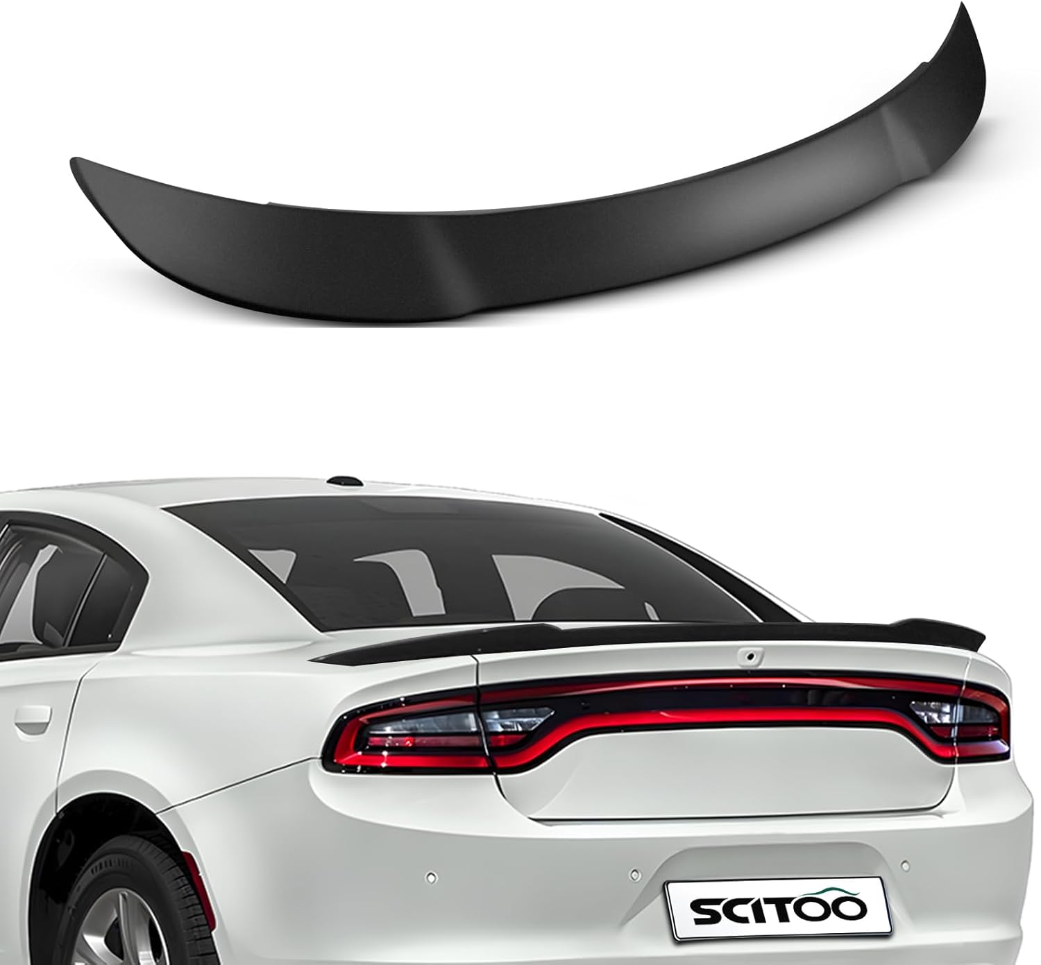 SCITOO Spoiler Wing for 2011-2020 Dodge Charger Sedan Style