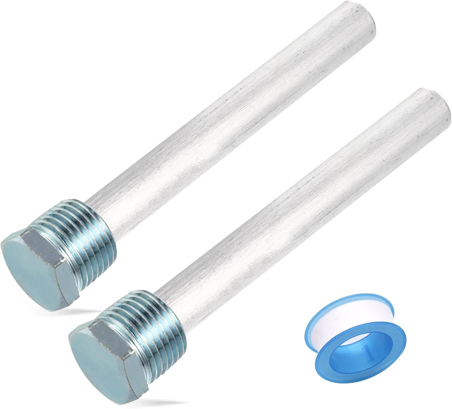 Extend RV Water Heater Life! 2Pk Anode Rods for Atwood/Dometic 11553