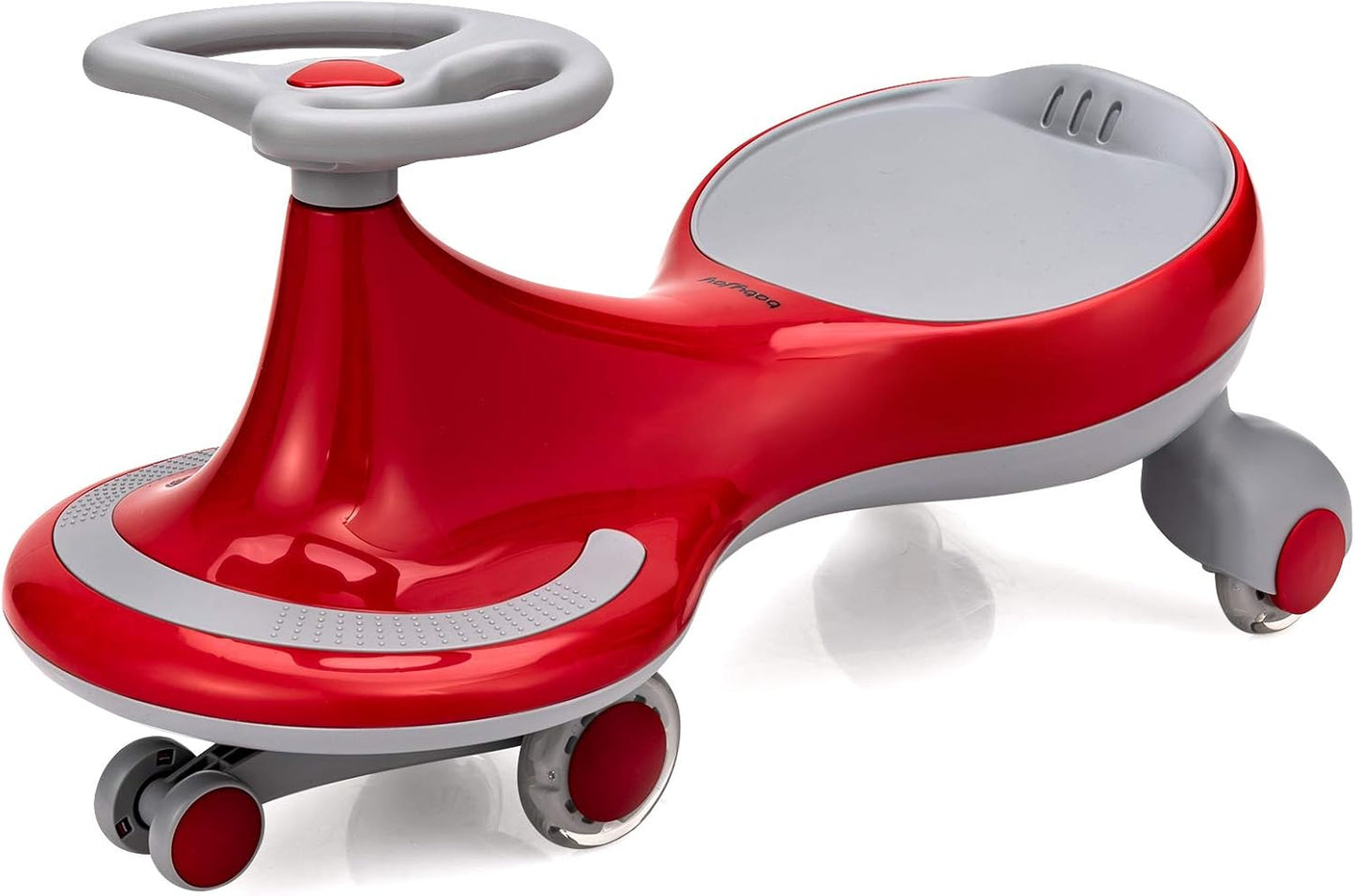 Wiggle Car for Kids with LED Flashing Wheels - No Batteries Needed