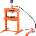 VEVOR Hydraulic Shop Press 10 Ton H-Frame - Stable Garage Press