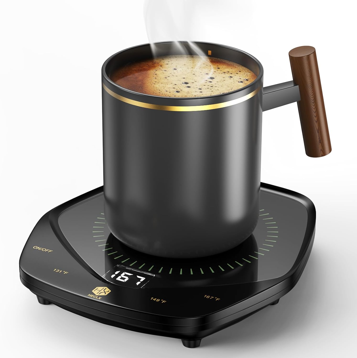 Auto Shut Off Coffee Warmer Plate - Three Temp Control