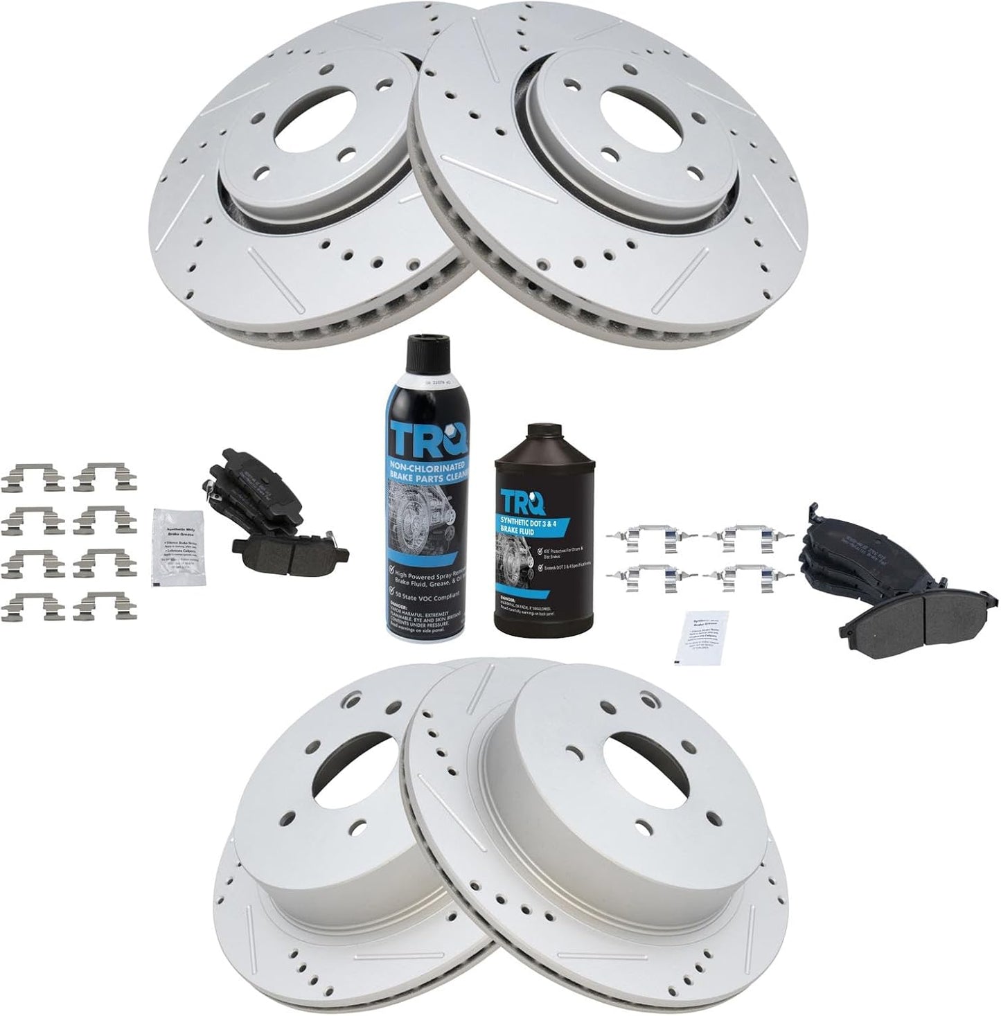 Premium G-Coated Brake Pad & Rotor Kit for INFINITI FX Series