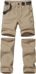 Boys Scout Convertible Hiking Quick Dry Zip Off Pants - Versatile