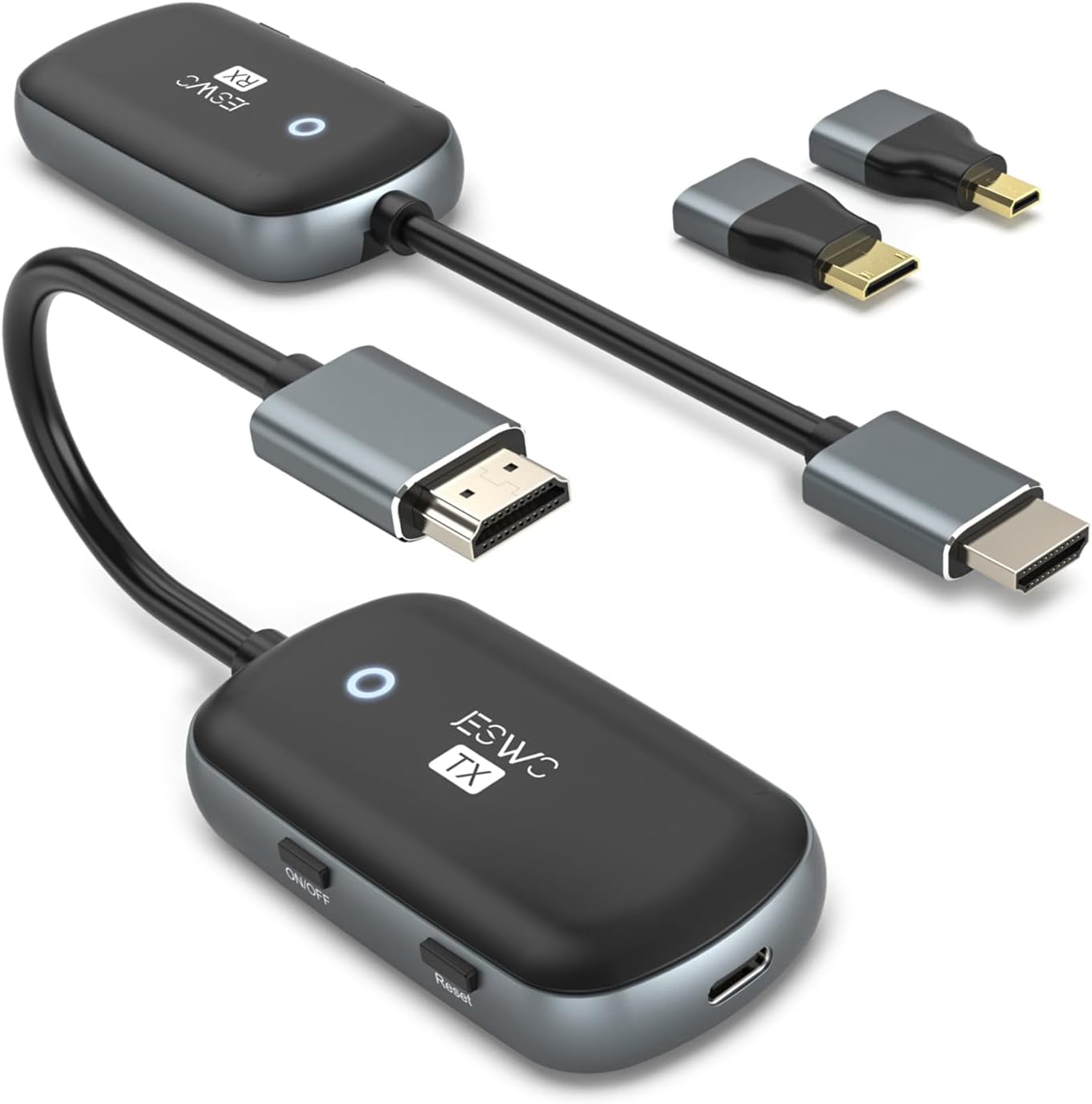 JESWO Wireless HDMI Extender - 4K Streaming Powerhouse