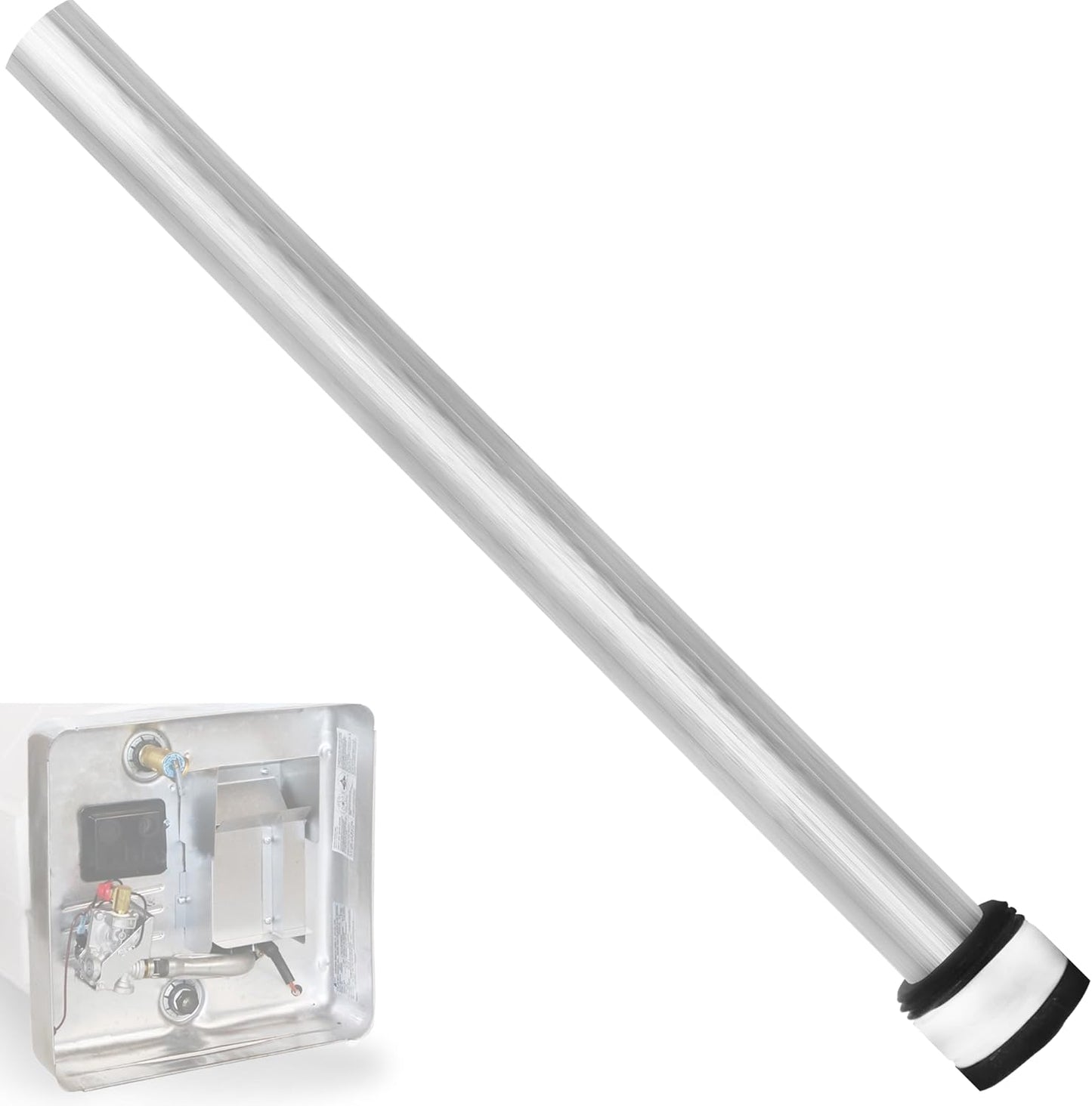 Enhanced Durability RV Water Heater Anode Rod - 9.25 3/4NPT - 1 Pack