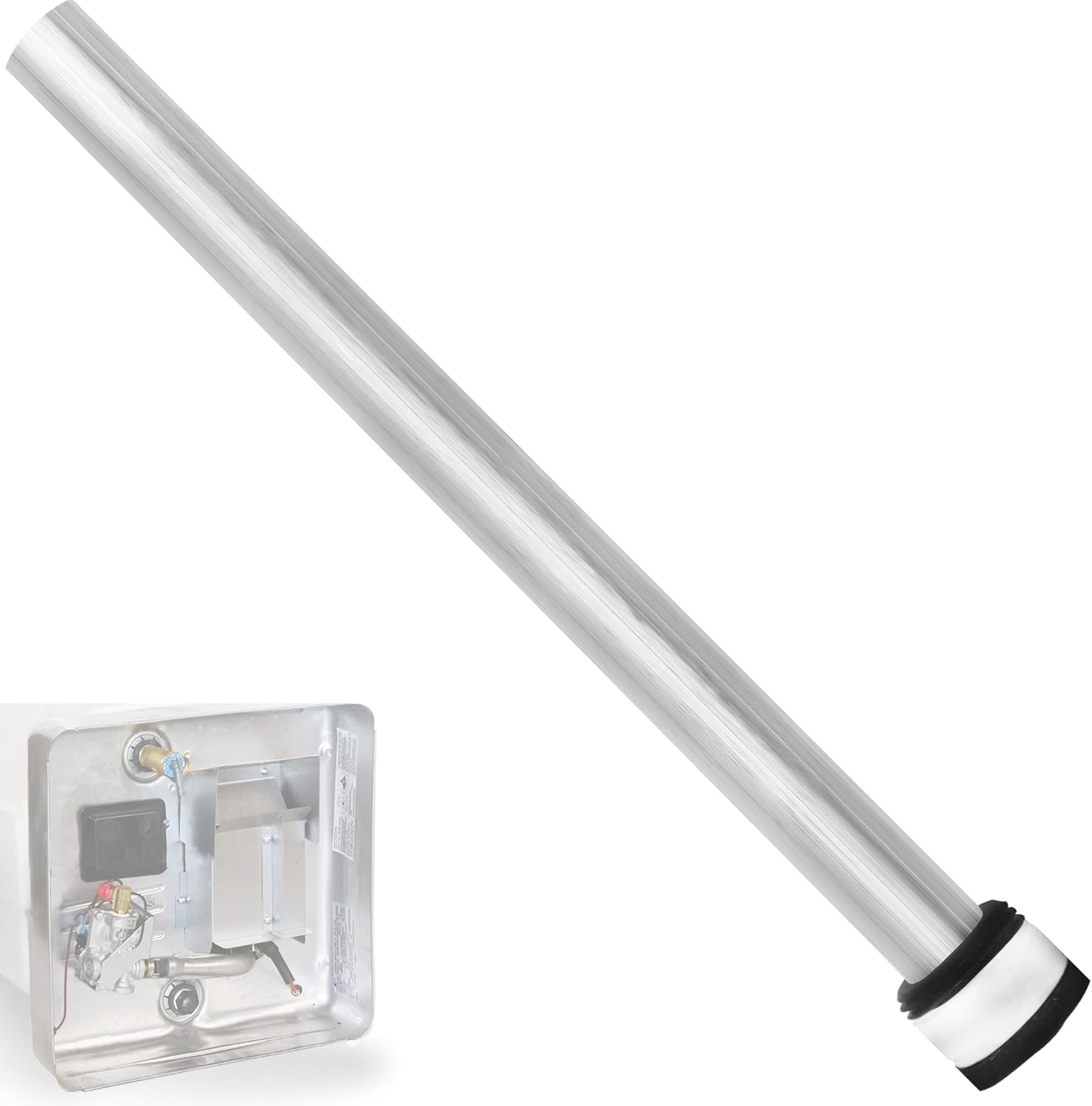 Enhanced Durability RV Water Heater Anode Rod - 9.25 3/4NPT - 1 Pack