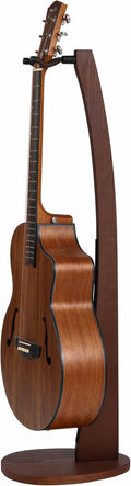 Nefelibata Wooden Guitar Stand - Handmade German Ash Solid Semi-curved