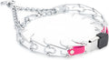 Passionfruit Pink Prong Training Collar 23in x 3.2mm - Quick Release