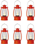 12-Pcs Orange Mini Lanterns Decorative for Halloween & Fall - Warm