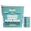 Organic Ancient Super Grain Oatmeal Cups - Chai & Hemp, 12-Pack