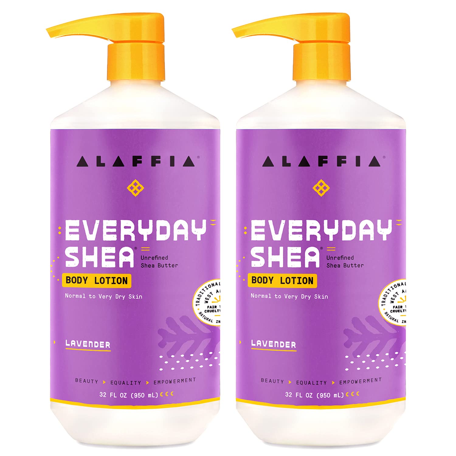 Alaffia Everyday Shea Body Lotion for Soft, Hydrated Skin