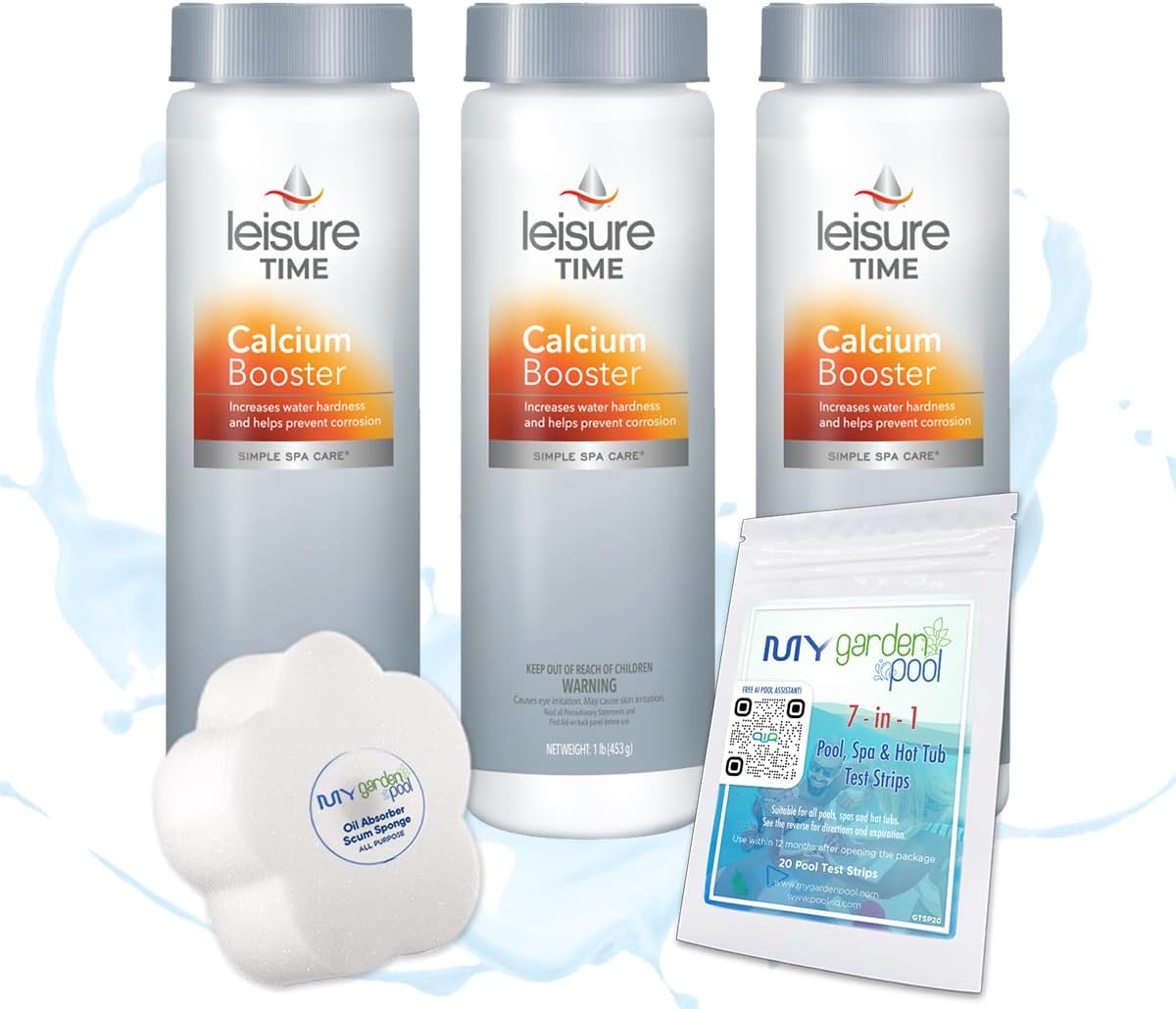 Leisure Time Calcium Booster for Optimal Spa Water Care