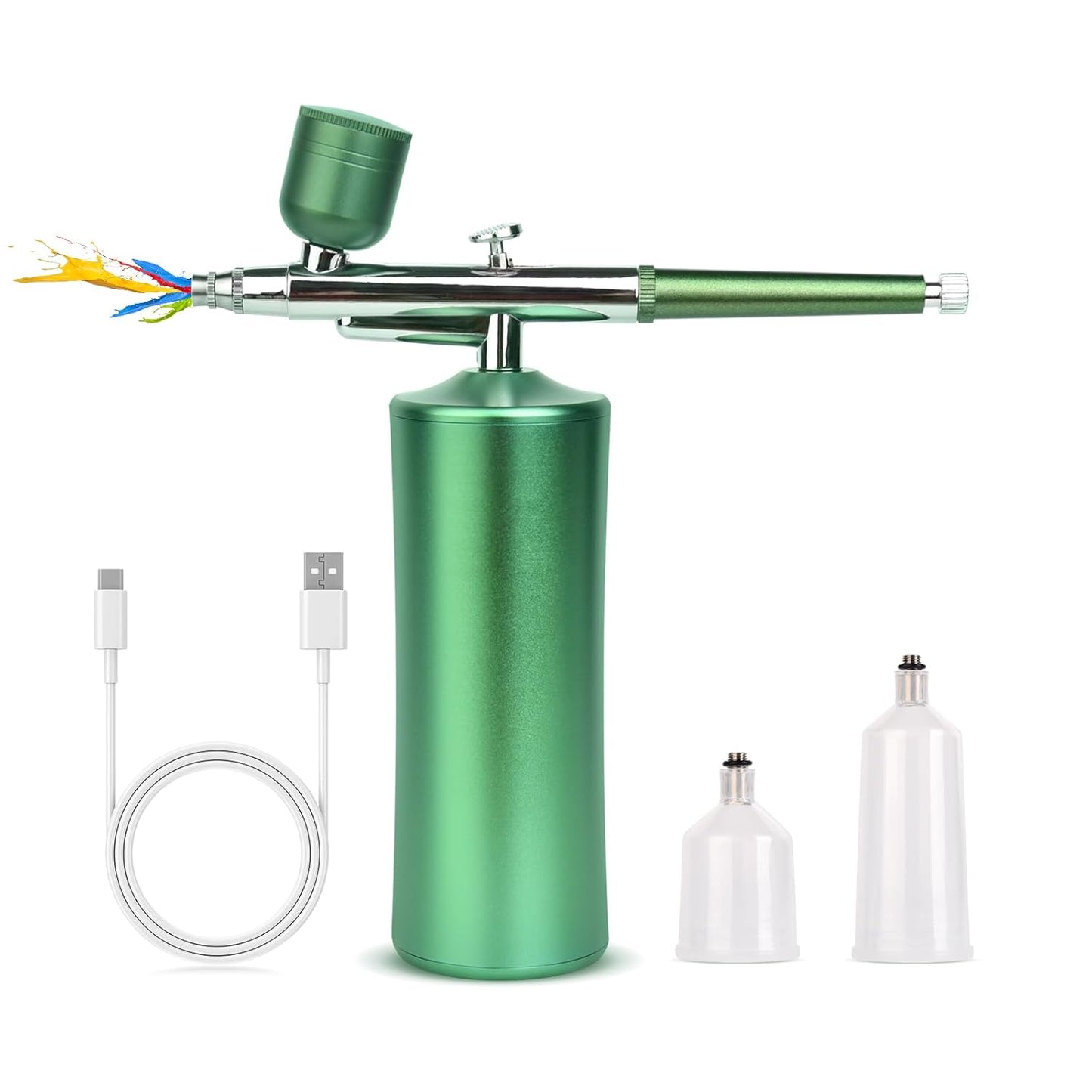 Rechargeable Cordless Airbrush Kit - Portable Precision!