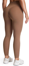 High Waisted Workout Leggings for Women - Tummy Control V Hip Fit Best