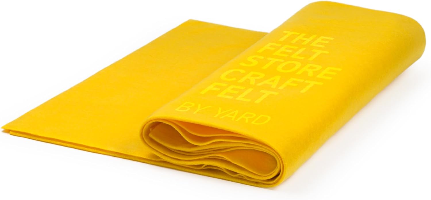 Craft Felt by The Yard - Soft, Plush, Durable Fabric for DIY