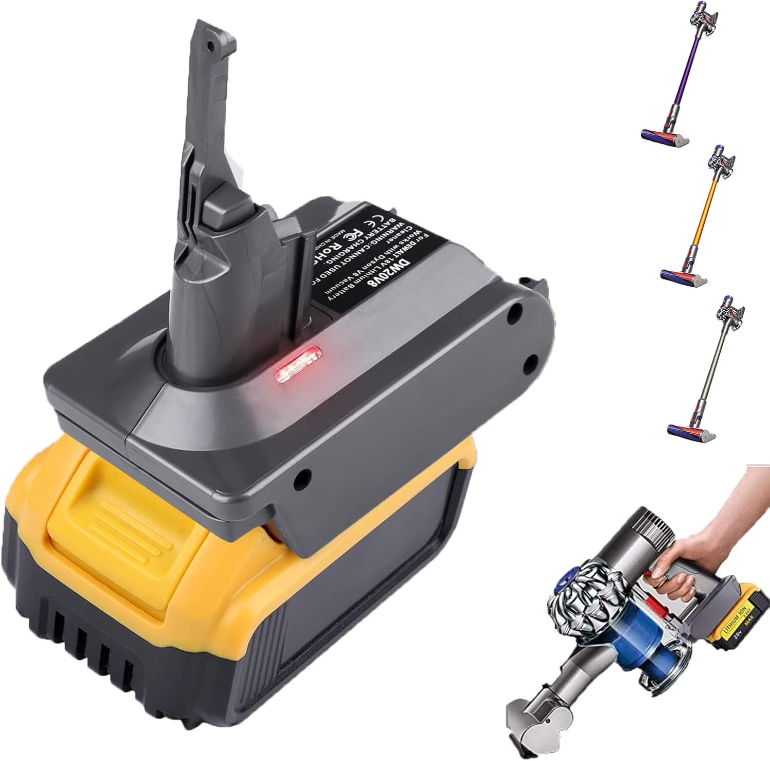 Dyson V8 Battery Converter by UNIKI