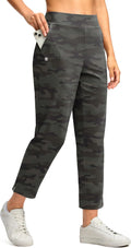 G Gradual Women's 7/8 Ankle Golf Pants - Comfortable Travel Fit are