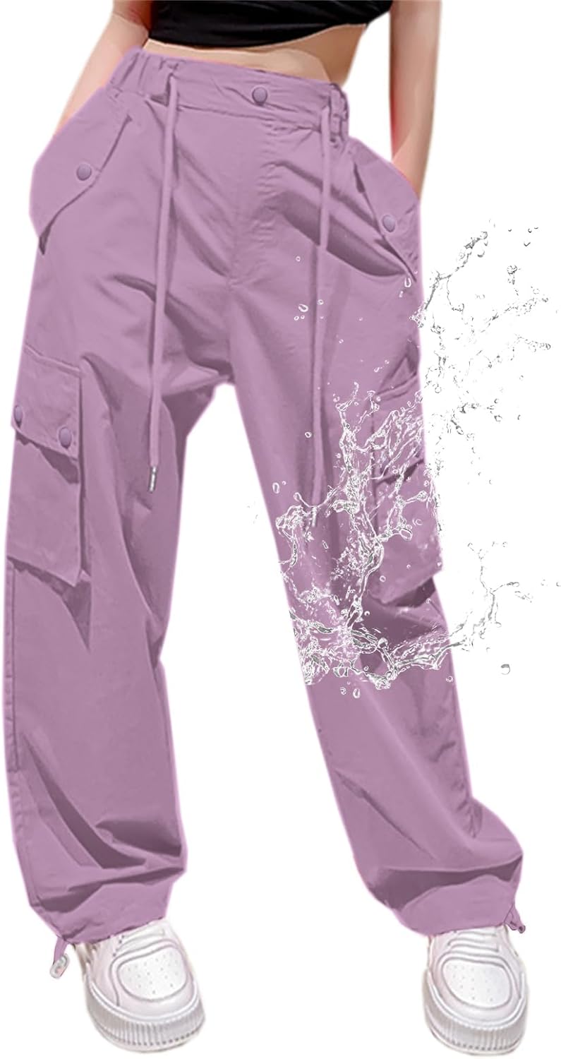 Cromoncent Cargo Pants for Girls & Women - Y2K Style Rave Wear