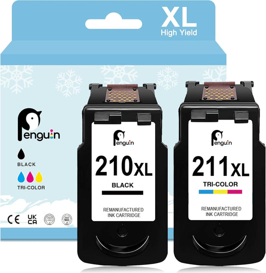 Penguin 210XL and 211XL Ink Cartridges for Canon Printers