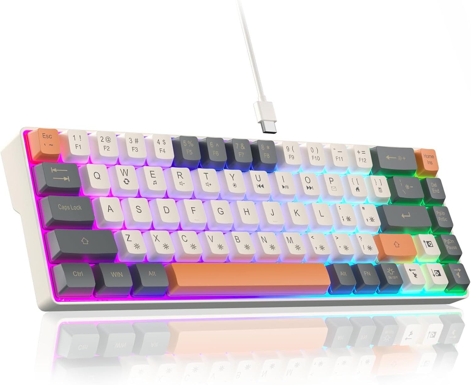 Portable RGB Gaming Keyboard for Business Trips