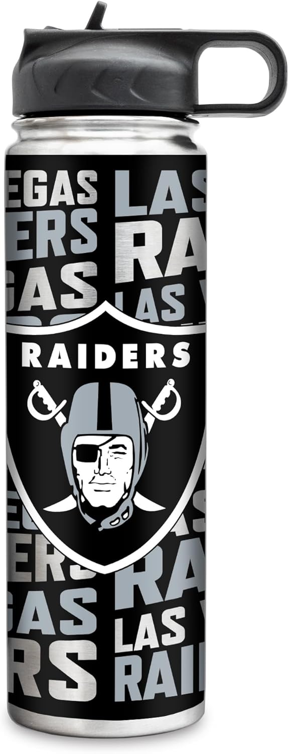 NFL Football Stainless Steel Tumbler with Lid for All Beverages
