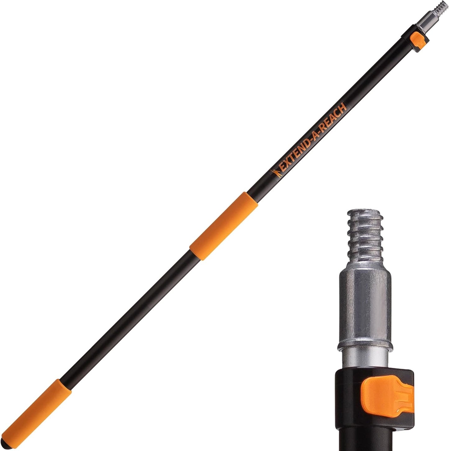 5-8 ft Long Telescopic Extension Pole for Safe Cleaning Tasks