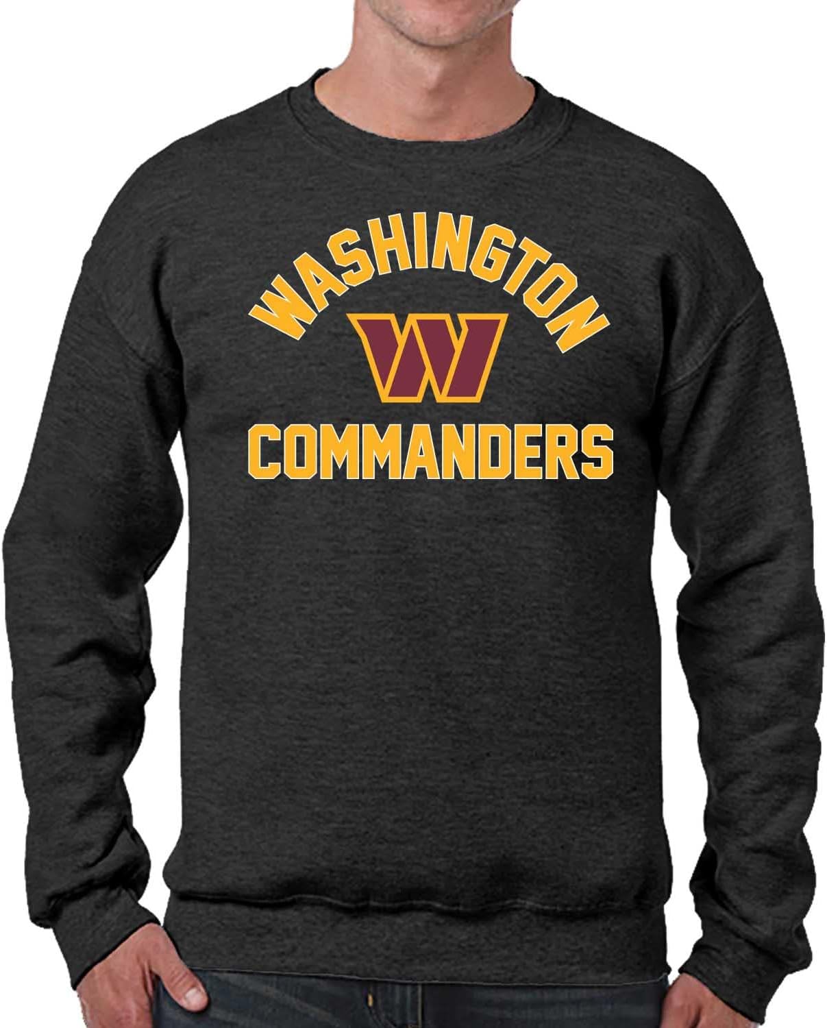 NFL Adult Gameday Football Crewneck Sweatshirt for Fans