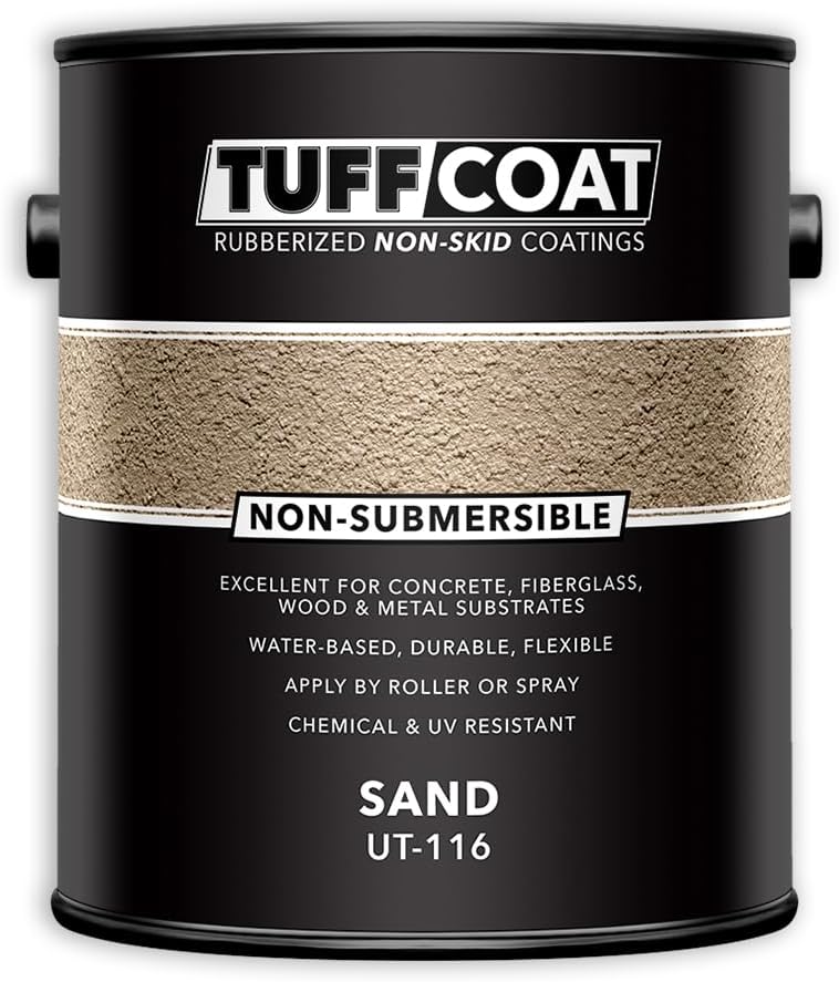 Tuff Coat UT-116 Sand Non-Skid Coating for Safe Surfaces