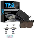 TRQ Front Brake Pads Ceramic Compatible with 2011 Hyundai Equus