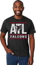 Zubaz NFL Men's Team Graphic T-Shirt - Bold Goal Line Style Fan