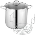 GreatChef Stock Pot Stainless Steel 20qt - Heavy Duty Canning Ready