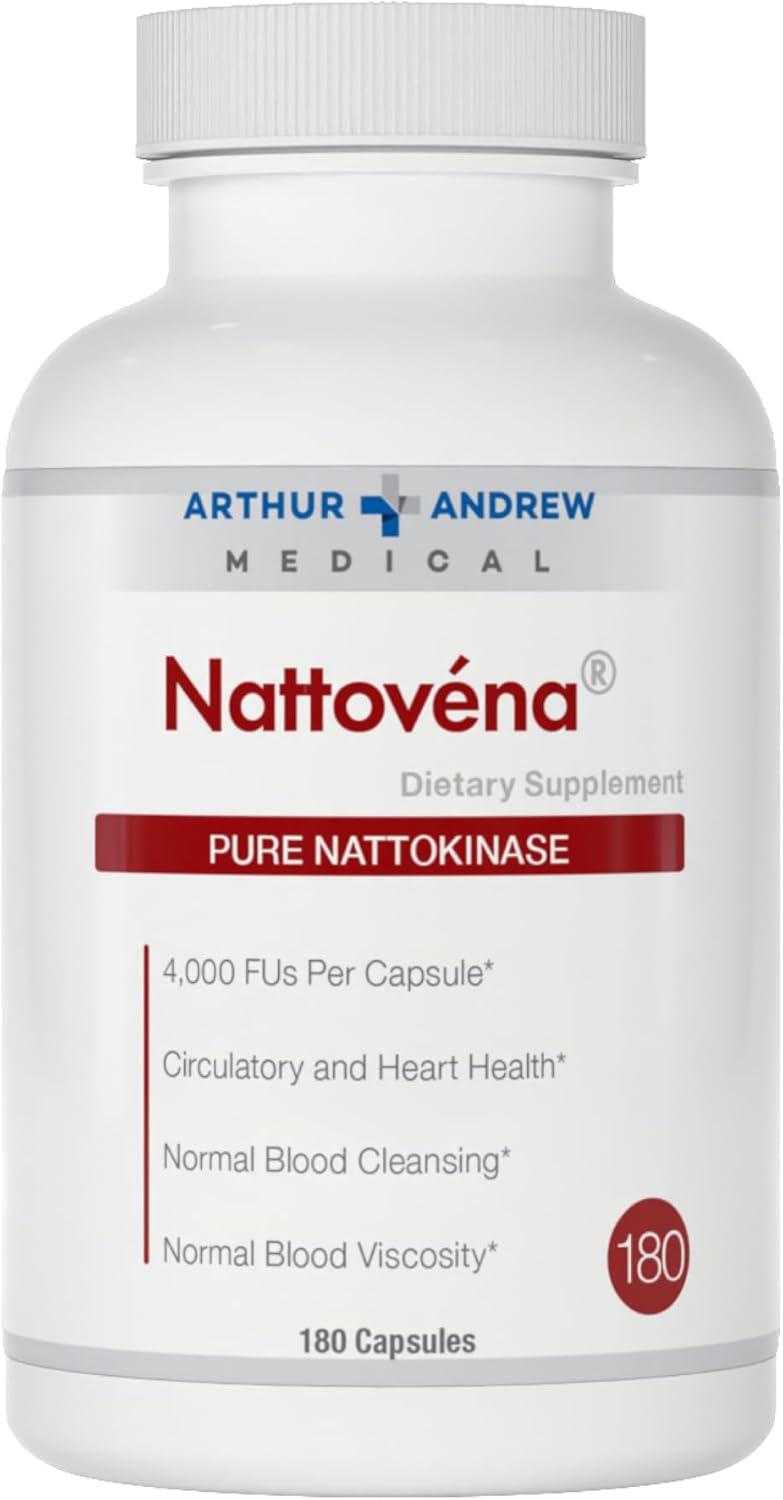 Nattovena Pure Nattokinase Supplement for Optimal Blood Health