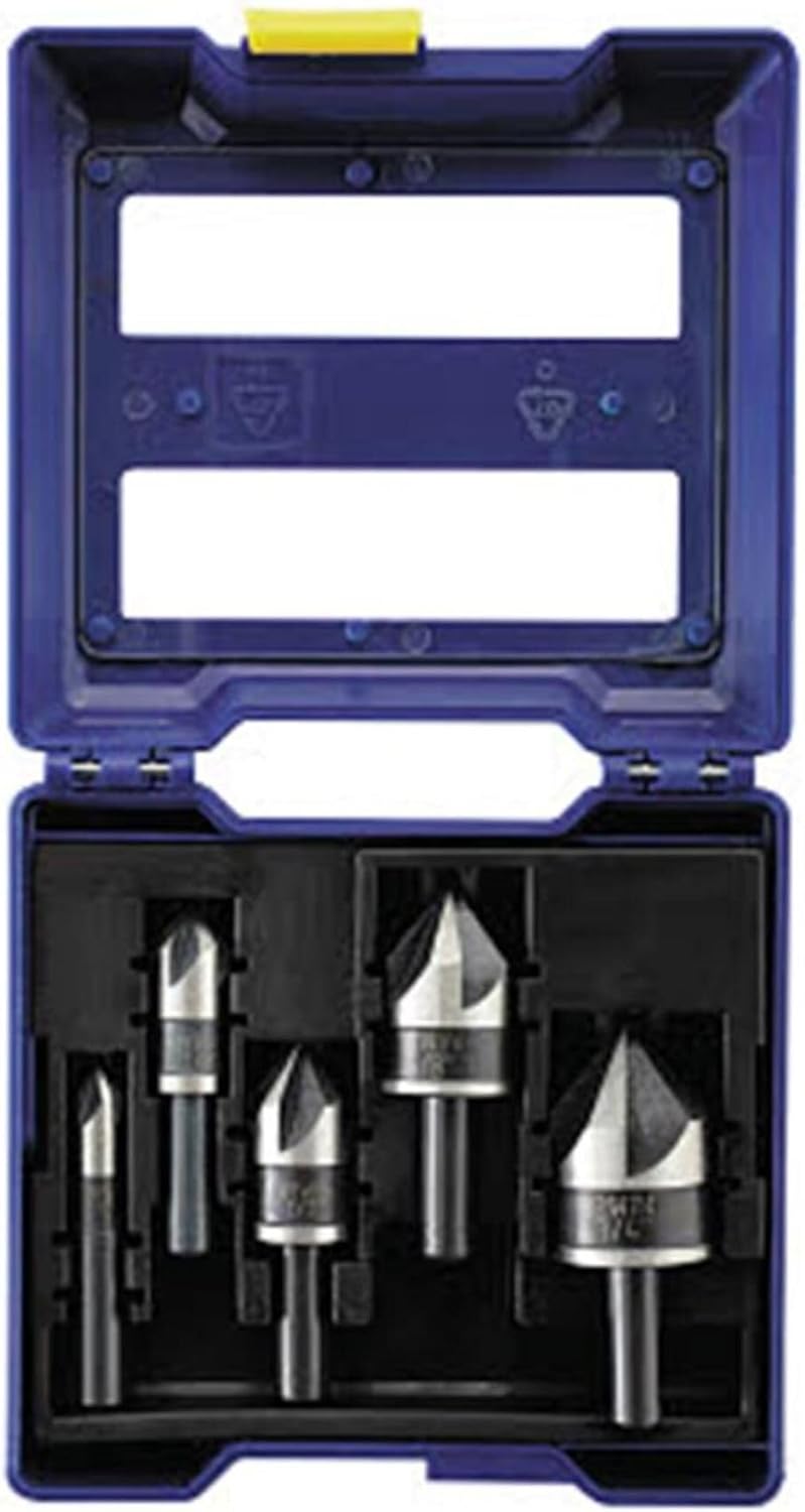 IRWIN Metal Countersink Drill Bit Set for Precision Drilling