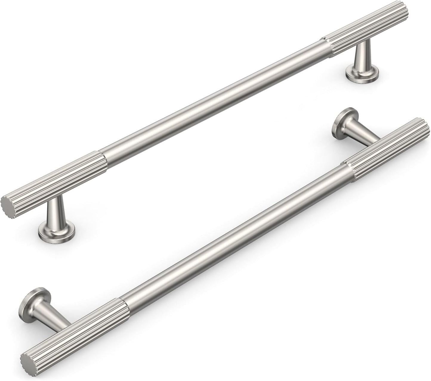 Brushed Satin Nickel Cabinet Pulls for Kitchen and Wardrobe
