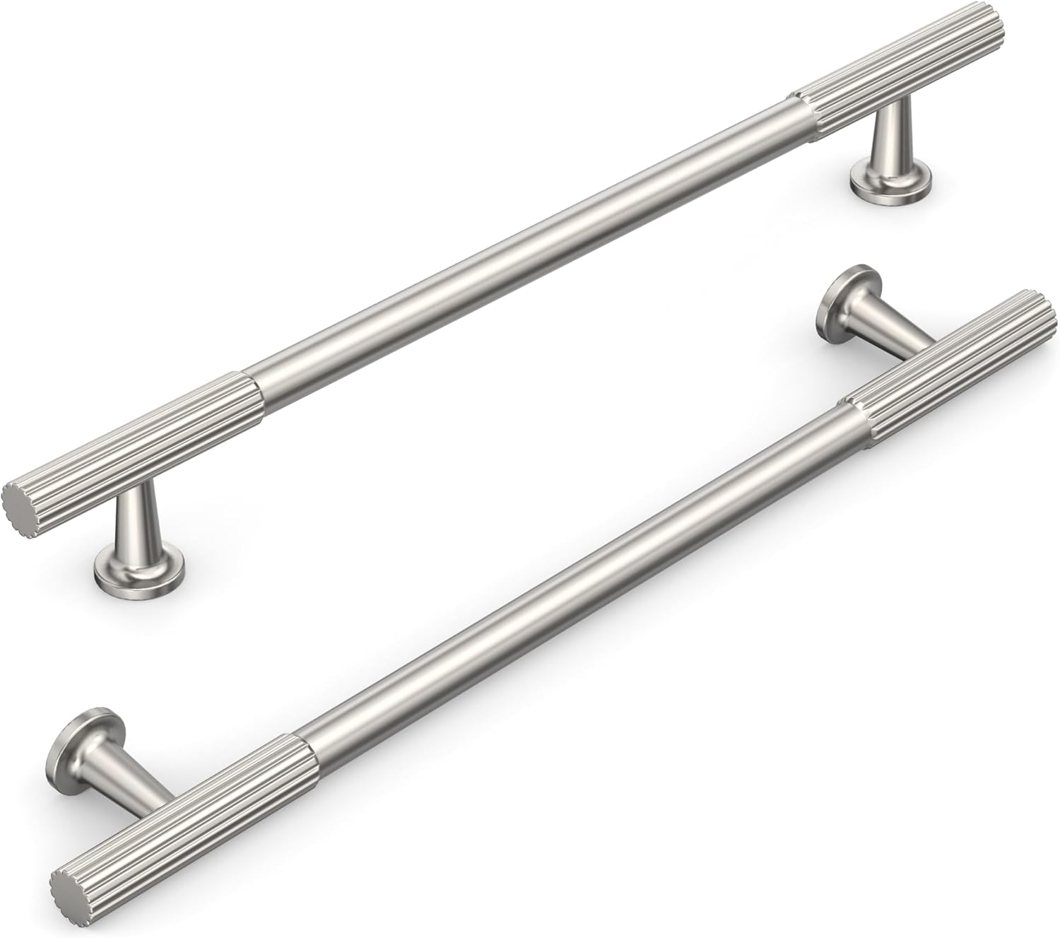 Brushed Satin Nickel Cabinet Pulls for Kitchen and Wardrobe