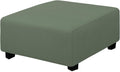 Easy-Going Stretch Square Ottoman Cover 40x40x15 in - Soft Protector