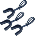 Football Mouth Guard 3-Pack Youth Mouthpiece with Strap - Durable